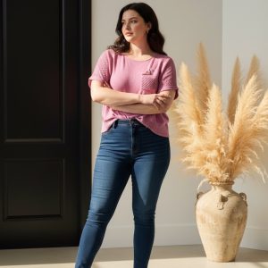 Bluza Kieszonka Róż